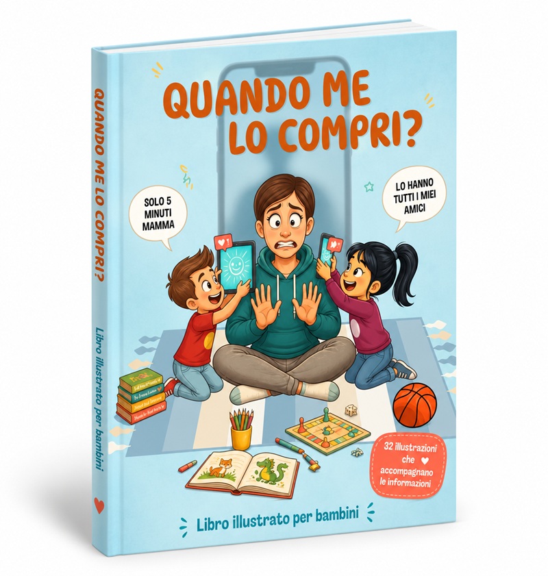 Libro illustrato "Quando me lo compri?"